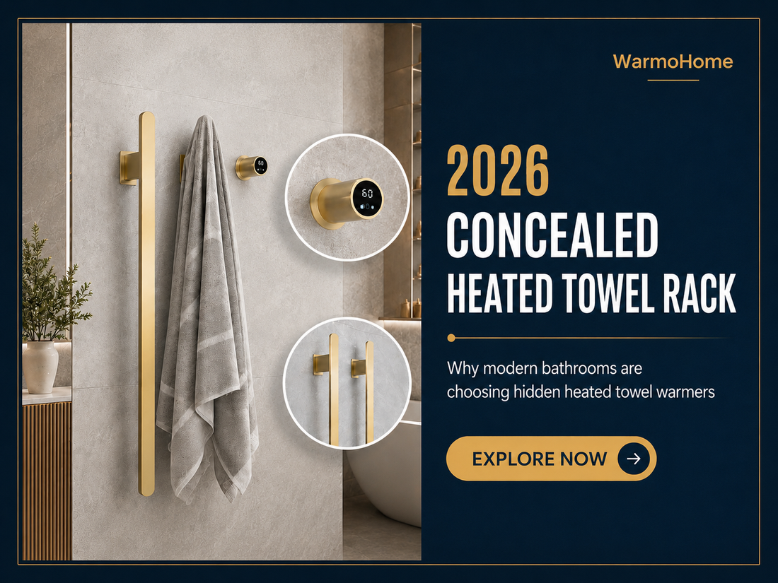 Concealed Electric Heated Towel Rack 2026