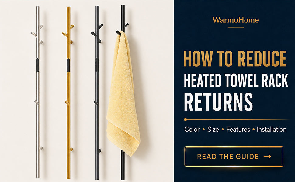 How to Reduce Heated Towel Rack Returns