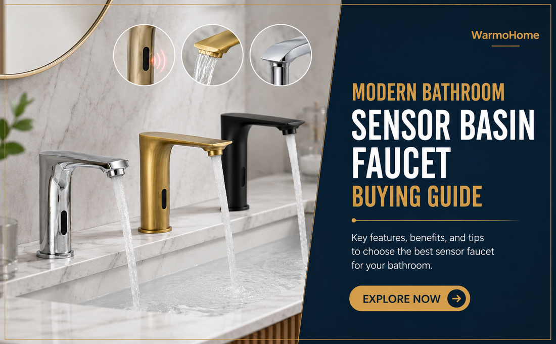 Modern Bathroom Sensor Basin Faucet Buying Guide