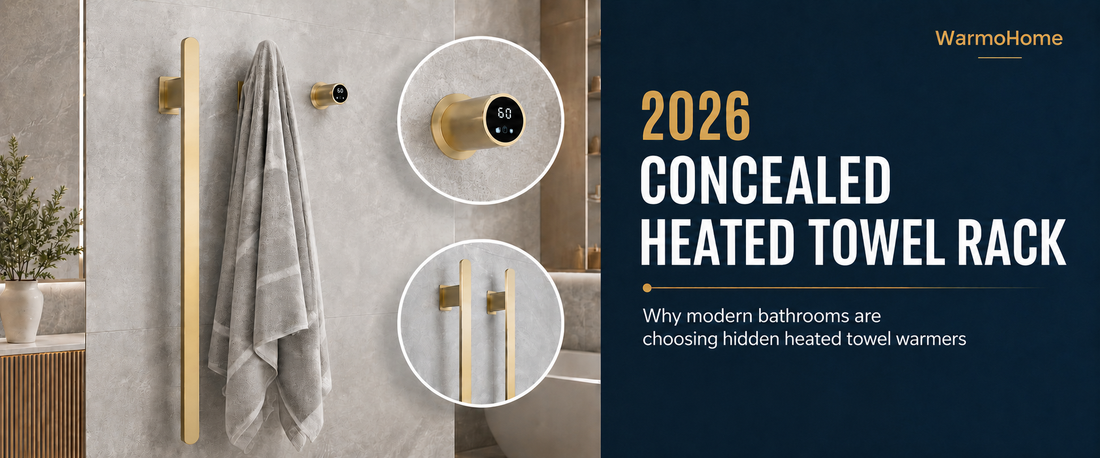 Concealed Electric Heated Towel Rack 2026