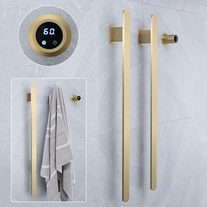 Smart Stainless Steel Heated Towel Rack Bathroom Towel Warmer – 2 Bars