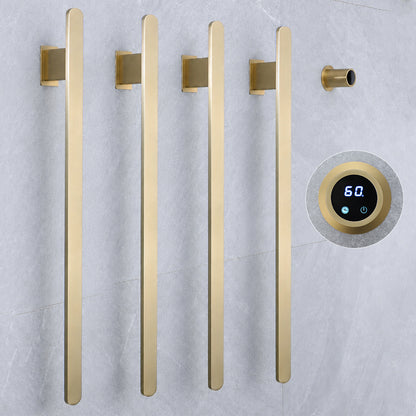 Smart Stainless Steel Heated Towel Rack Bathroom Towel Warmer -4 Bars