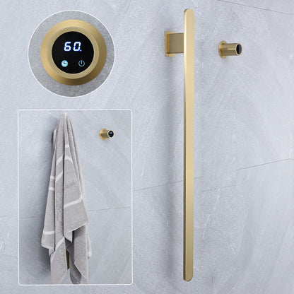 Smart Stainless Steel Heated Towel Rack Bathroom Towel Warmer – Single Bar