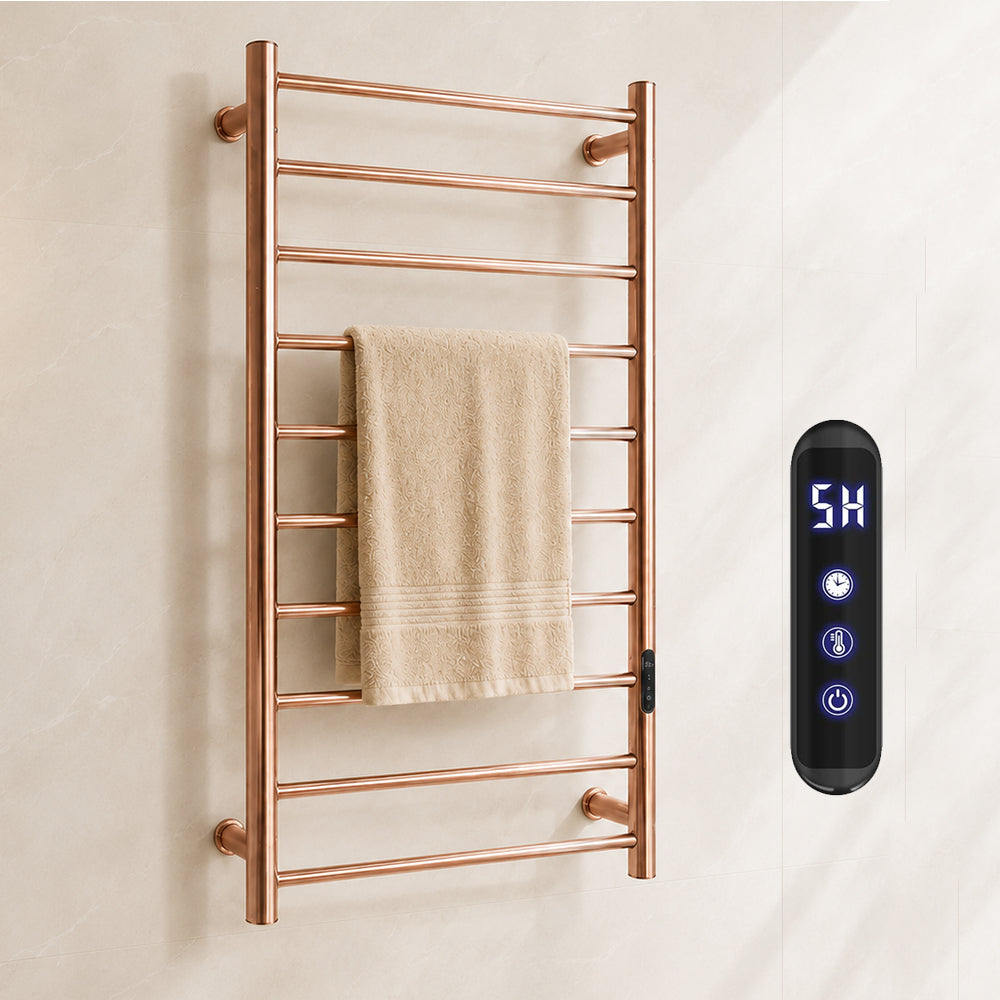Luxury Towel Warmer Wall Mounted Electric Heated Towel Rack for Bathroom