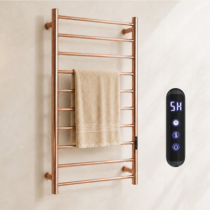 Luxury Towel Warmer Wall Mounted Electric Heated Towel Rack for Bathroom