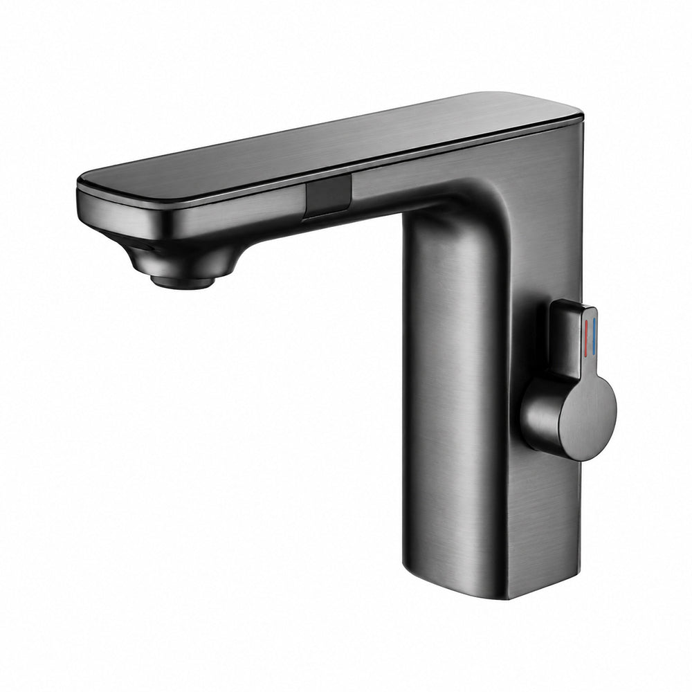 Touchless Automatic Sensor Bathroom Sink Faucet with Hot & Cold Control