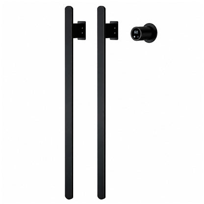 Smart Stainless Steel Heated Towel Rack Bathroom Towel Warmer – 2 Bars