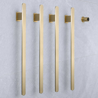 Smart Stainless Steel Heated Towel Rack Bathroom Towel Warmer -4 Bars