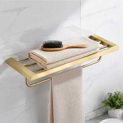 Stainless Steel Wall-Mounted Bathroom Hardware Set