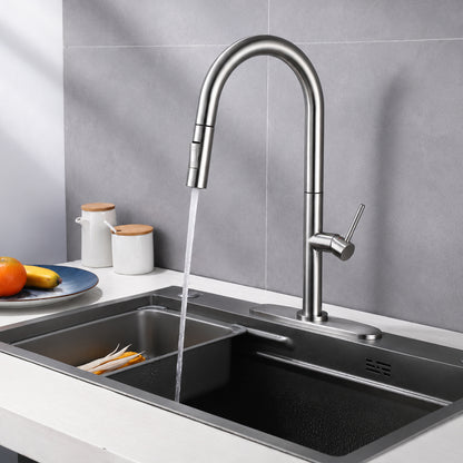 Kitchen Sink Faucet Pull Out Kitchen Faucet Tap Stainless Steel