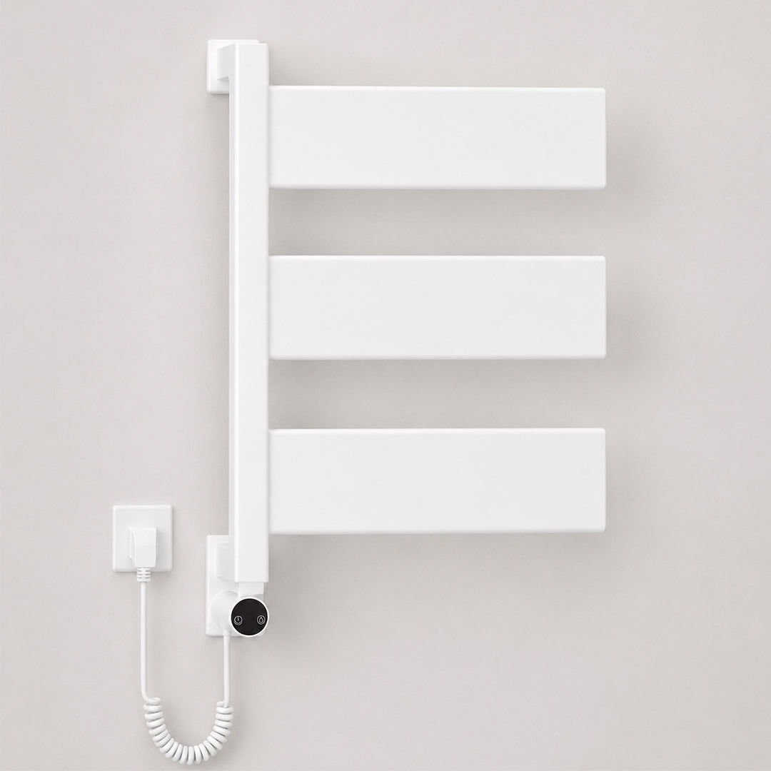 Stainless Steel Wall-Mounted Bathroom Heated Towel Rack