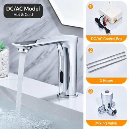 Touchless Sensor Basin Faucet Automatic Bathroom Faucet