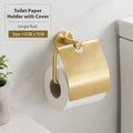 Brushed Gold-Toilet Paper Holder