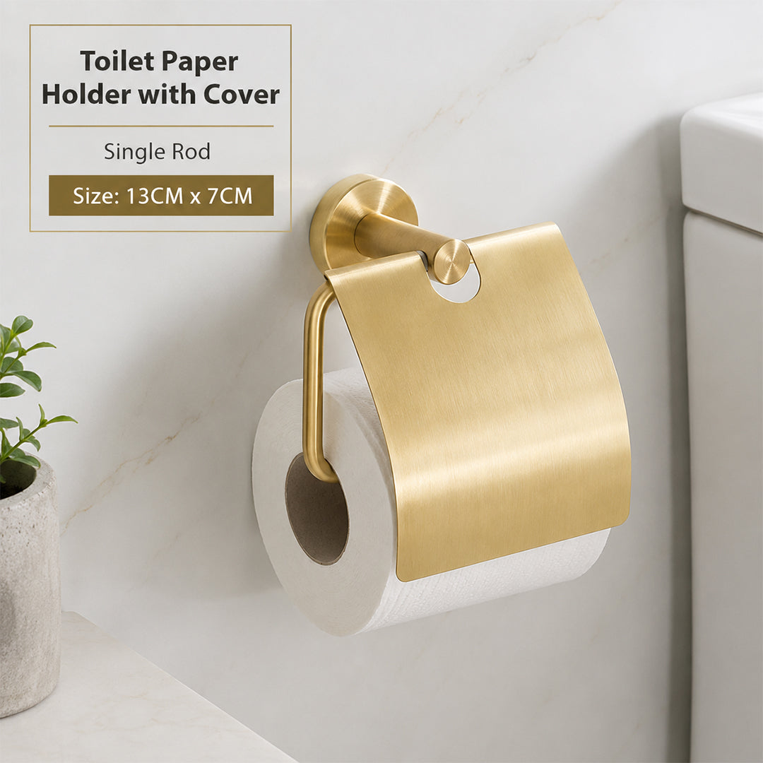 Stainless Steel Wall-Mounted Bathroom Hardware Set