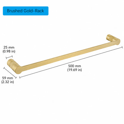 Brushed Gold Bathroom Hardware & Bathroom Accessories