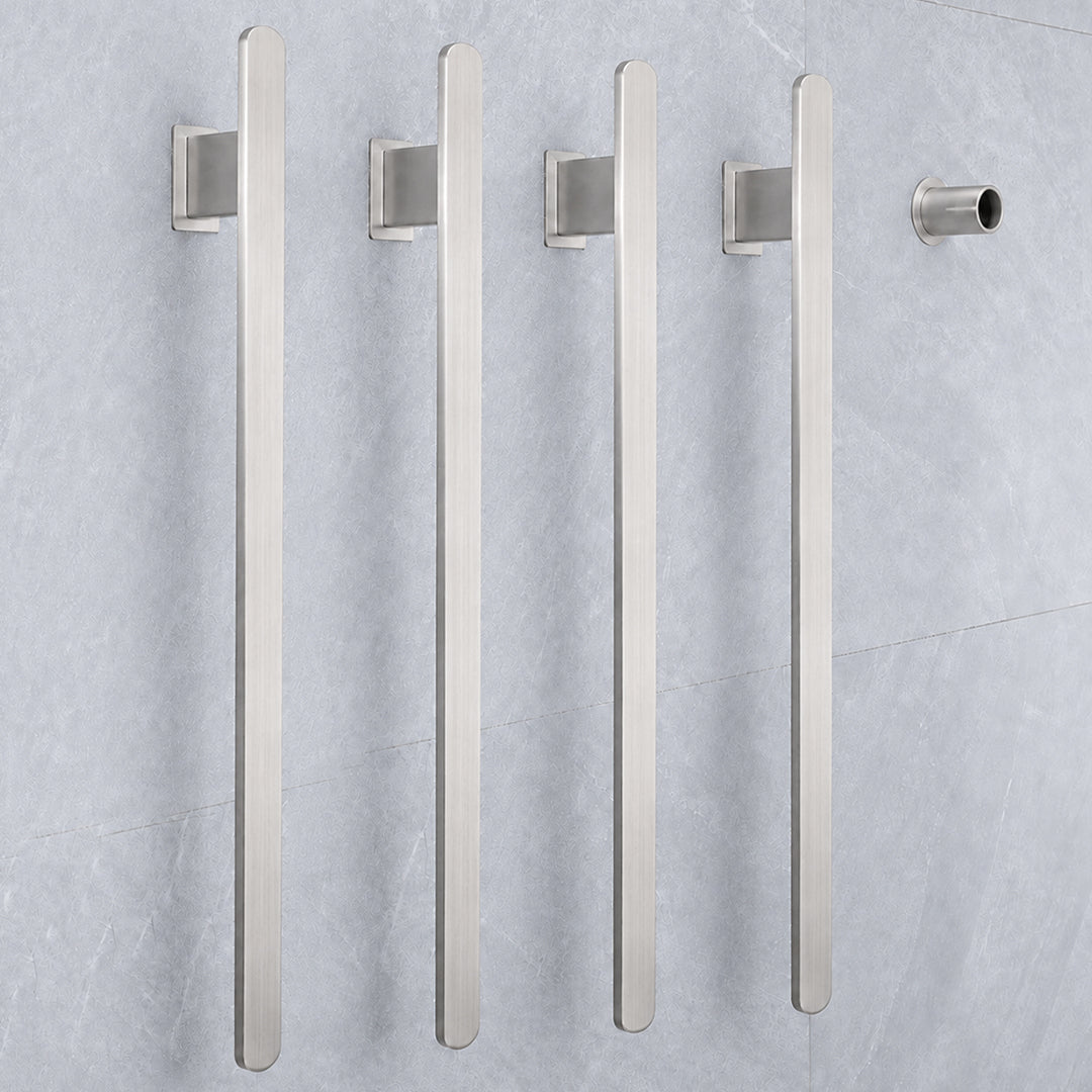 Smart Stainless Steel Heated Towel Rack Bathroom Towel Warmer -4 Bars