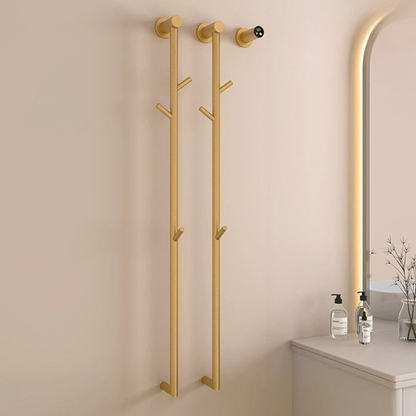Concealed Hardwired Installation Bathroom Towel Warmer Fast Drying  Stainless Steel Electric Heated Towel Rack