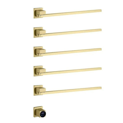 Swivel Electric Heated Towel Rack with Smart Timer