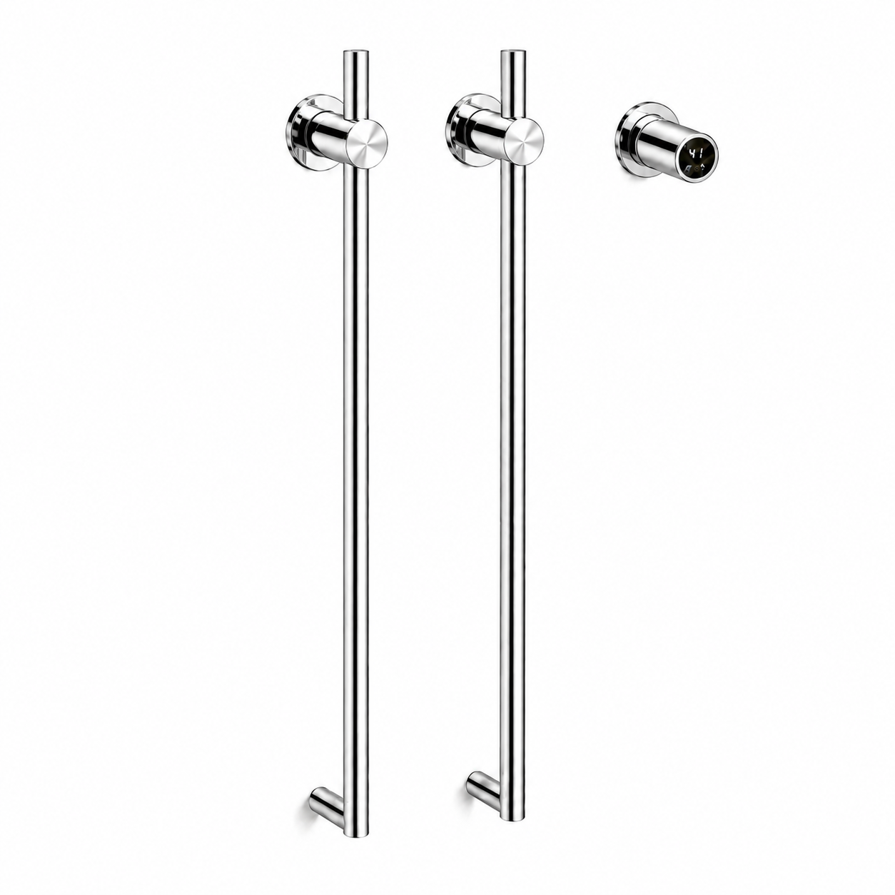 Electric Heated Towel Rack, Brushed Gold Wall Mounted Towel Warmer