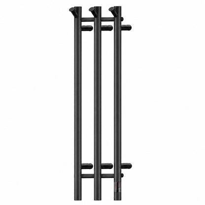 Stainless Steel Electric Heated Towel Rack with Hooks