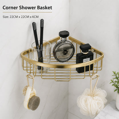 Stainless Steel Wall-Mounted Bathroom Hardware Set