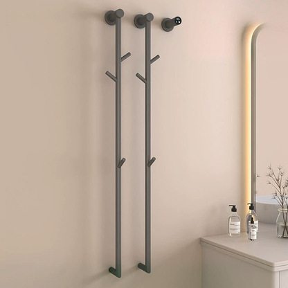 Concealed Hardwired Installation Bathroom Towel Warmer Fast Drying  Stainless Steel Electric Heated Towel Rack