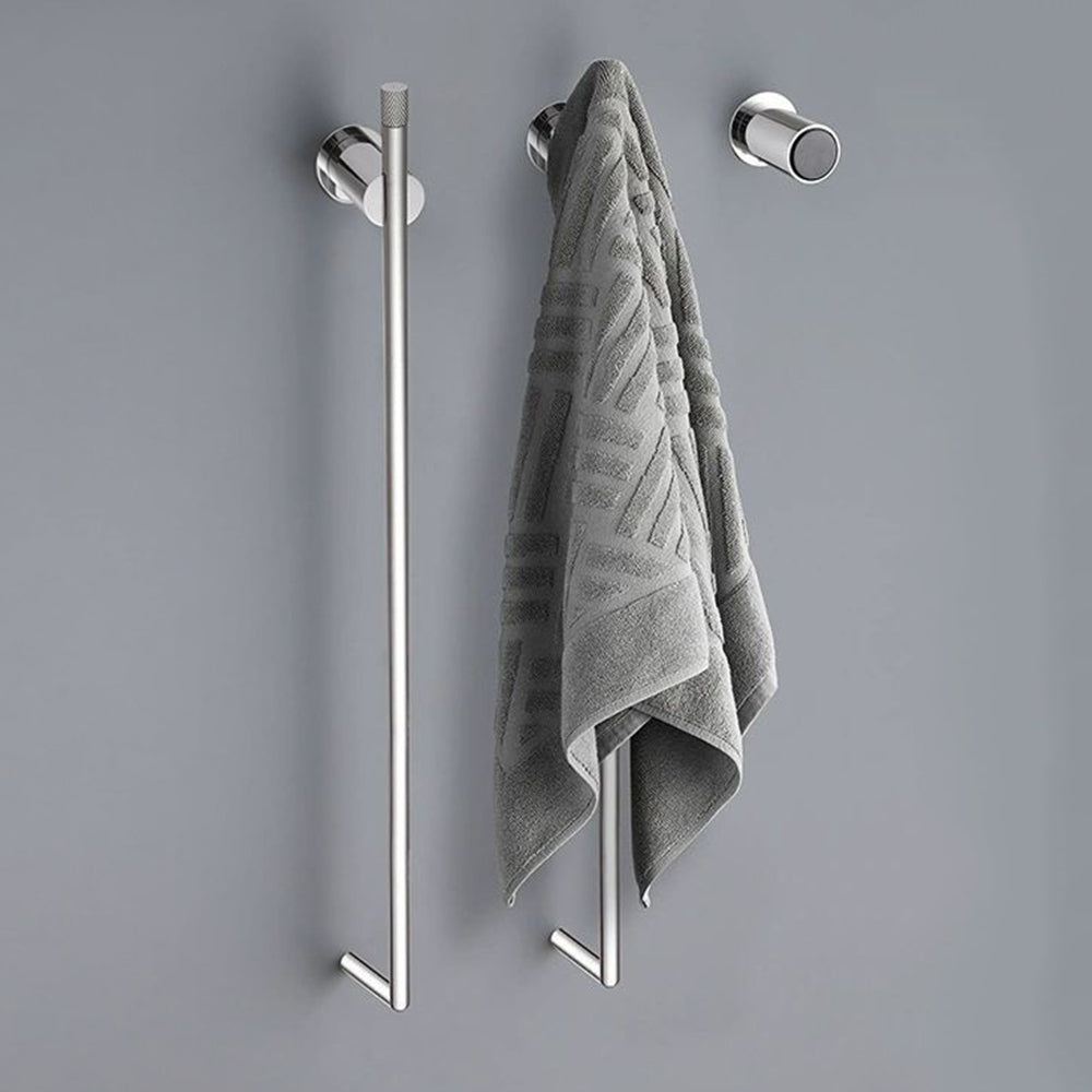 Minimalist Bathroom Towel Warmer Concealed Heated Towel Rack 2Bars