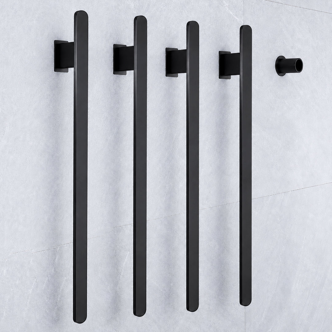 Smart Stainless Steel Heated Towel Rack Bathroom Towel Warmer -4 Bars