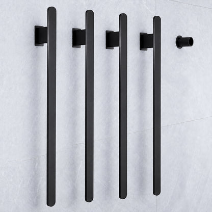 Smart Stainless Steel Heated Towel Rack Bathroom Towel Warmer -4 Bars