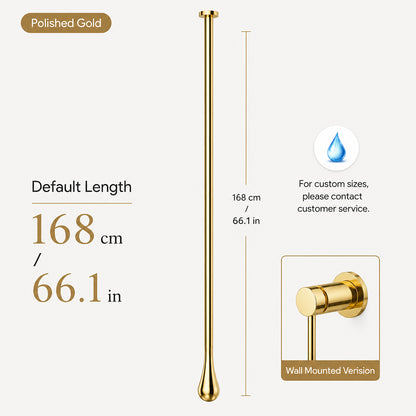 Customizable Ceiling-Mounted Bathroom Faucet with Hot & Cold Mixer