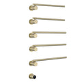 Brushed Gold-5 Bar