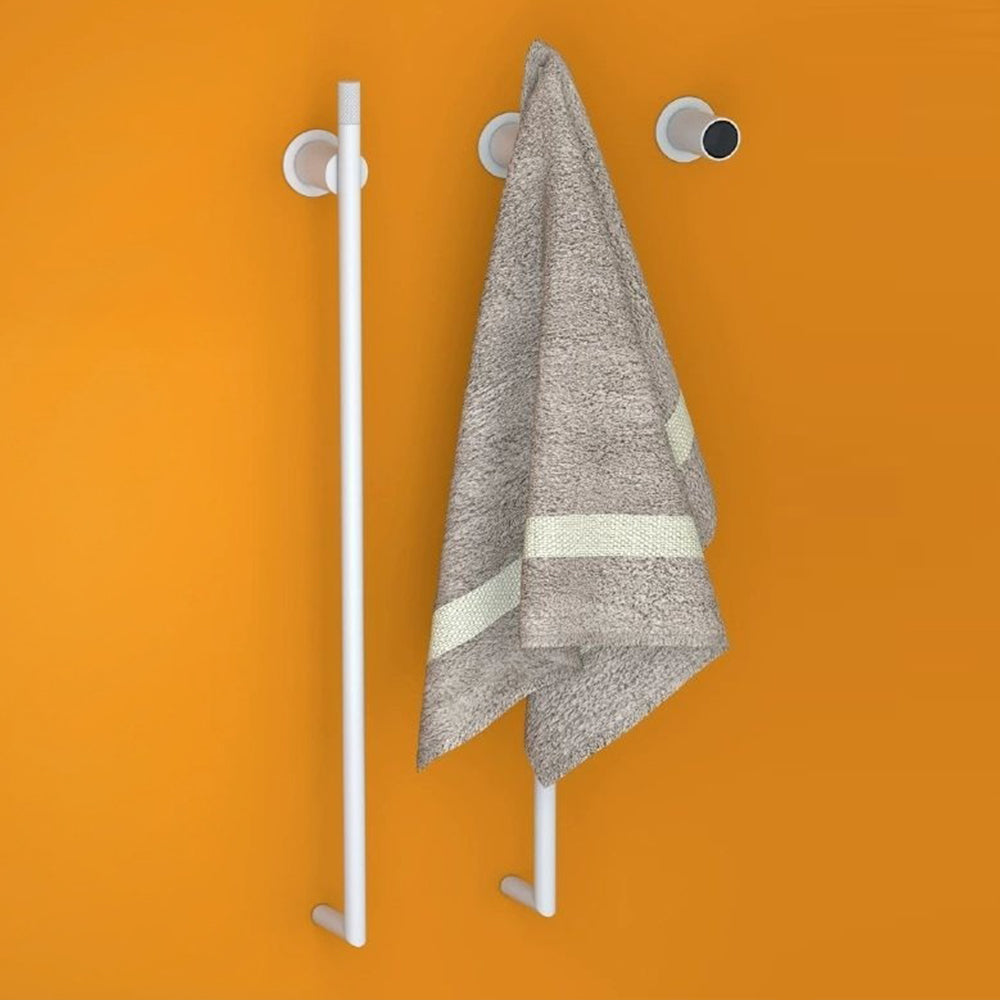 Minimalist Bathroom Towel Warmer Concealed Heated Towel Rack 2Bars