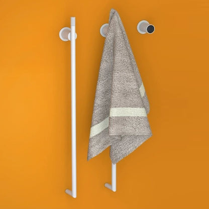 Minimalist Bathroom Towel Warmer Concealed Heated Towel Rack 2Bars