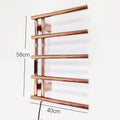 Rose Gold-58cm-5Bars