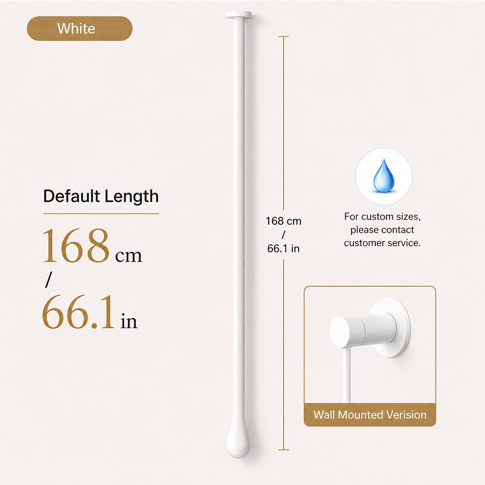 Customizable Ceiling-Mounted Bathroom Faucet with Hot & Cold Mixer