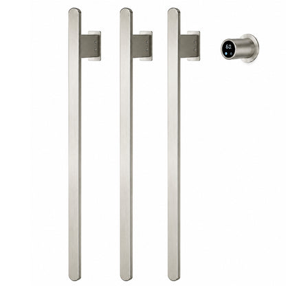 Luxury WiFi Heated Towel Rack – Hardwired Wall Mounted Electric Towel Warmer-3 Bars