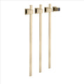 Brushed Gold- 3 Bar