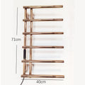 Rose Gold-71cm-6 Bars