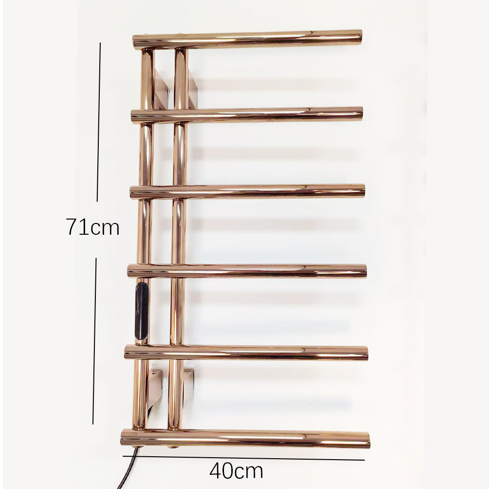 Luxury Electric Heated Towel Rail Stainless Steel Wall Mount Heated Towel Rack Towel Warmer