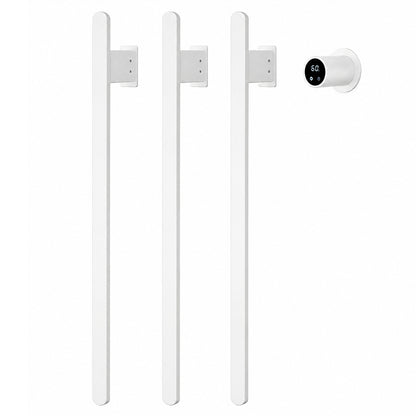 Luxury WiFi Heated Towel Rack – Hardwired Wall Mounted Electric Towel Warmer-3 Bars