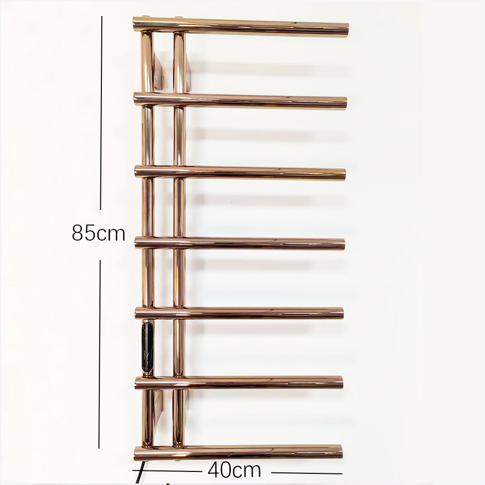 Luxury Electric Heated Towel Rail Stainless Steel Wall Mount Heated Towel Rack Towel Warmer