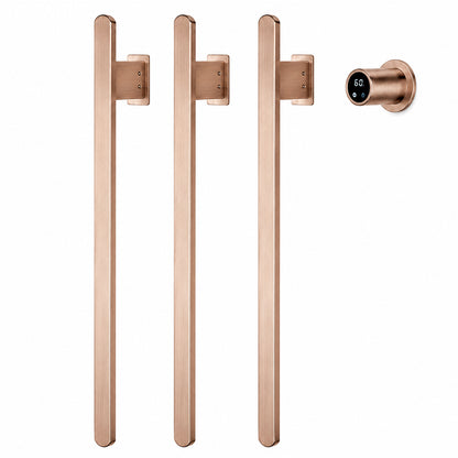 Luxury WiFi Heated Towel Rack – Hardwired Wall Mounted Electric Towel Warmer-3 Bars