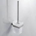Chrome- toilet-brush-holder