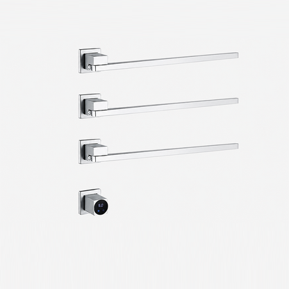 Swivel Electric Heated Towel Rack with Smart Timer