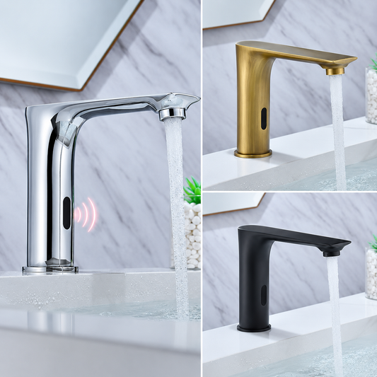 Touchless Sensor Basin Faucet Automatic Bathroom Faucet