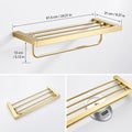 Brushed Gold- Towel Rack-A