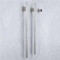 Brushed Nickel- 2 Bars