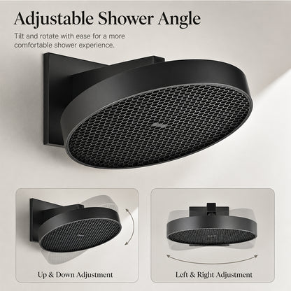 Concealed Shower System with Rainfall Shower & Multi-Mode Handheld Spray