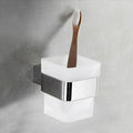 Chrome- toothbrush-holder