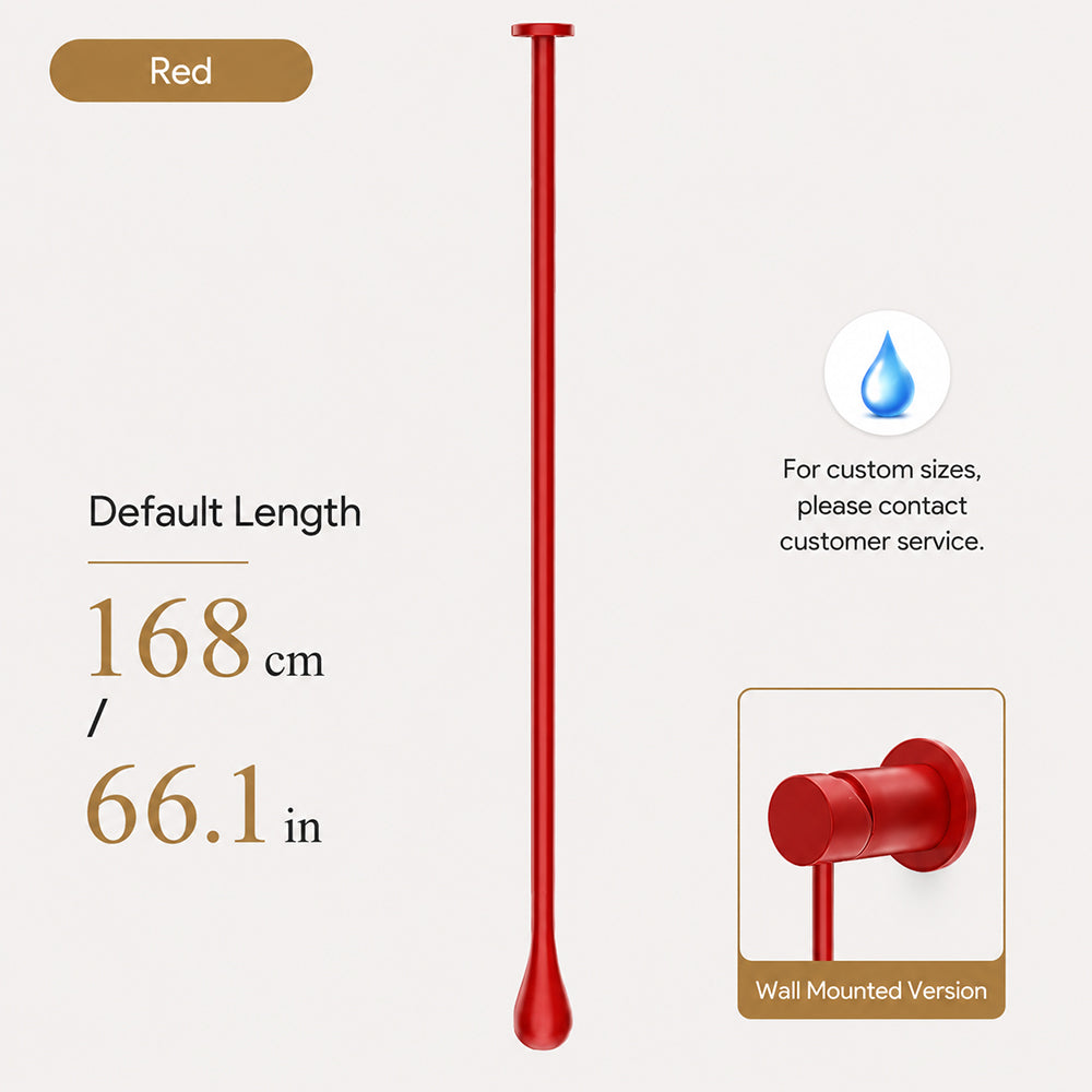 Customizable Ceiling-Mounted Bathroom Faucet with Hot & Cold Mixer